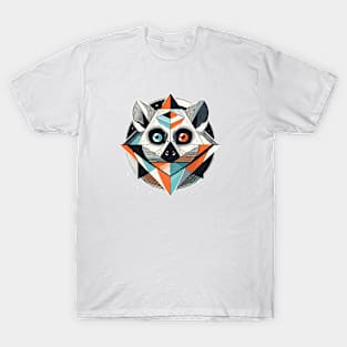 Abstract Animal Lemur 2 T-Shirt